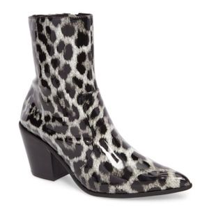New Jeffrey Campbell Ace Boots Cheetah Patent